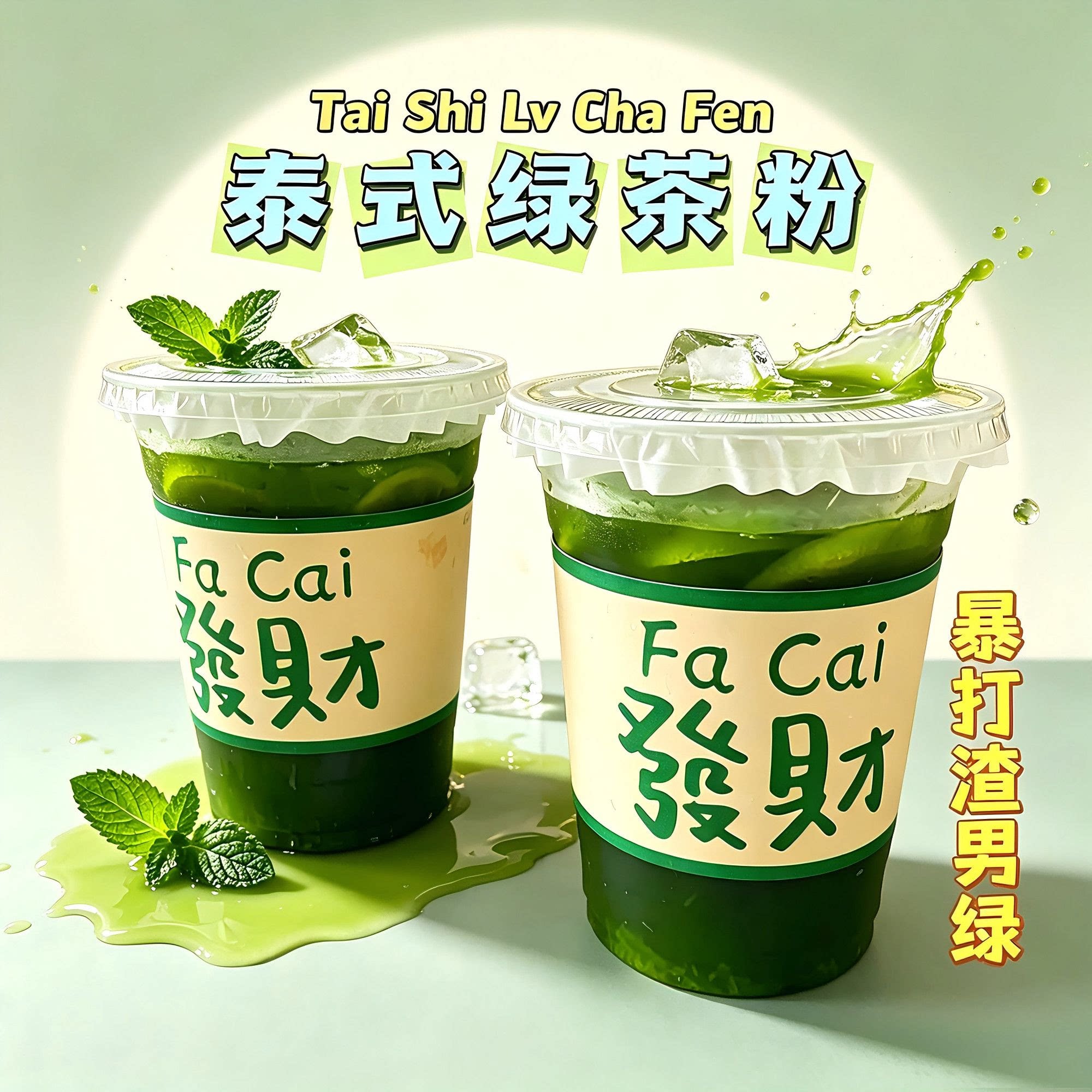 泰式绿茶粉500g柠檬茶专用茶