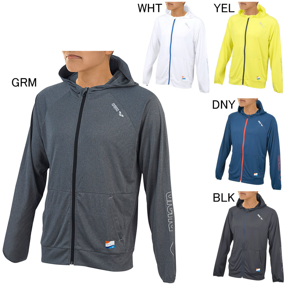 阿瑞娜游泳速干长袖男女通用外套