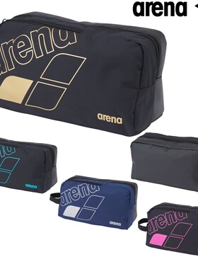 25年日本进口Arena阿瑞娜游泳收纳包 干湿小包 双拉链 AS5SBZ10U