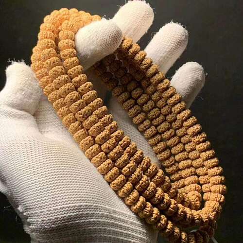 航母小金刚菩提原籽108颗手串男女飞碟矮桩粗筋爆肉树王佛珠手链