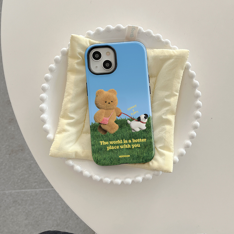 Apple苹适用苹果14猫面包手机壳