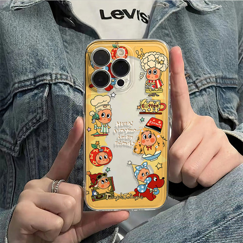 Apple苹果星星小人物手机壳