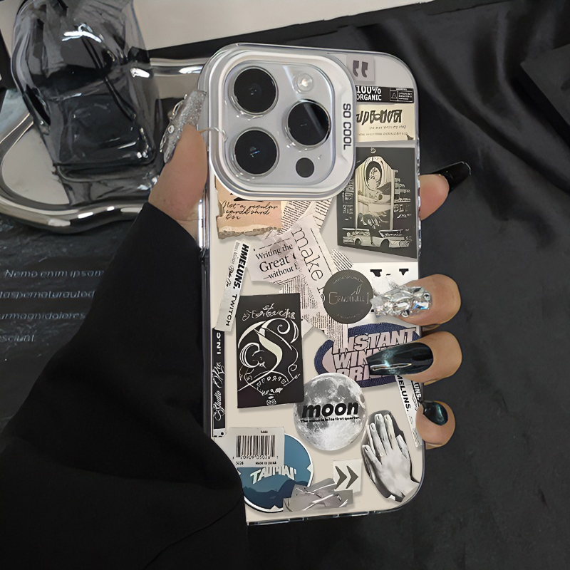 Apple适用苹果15小众美式手机壳