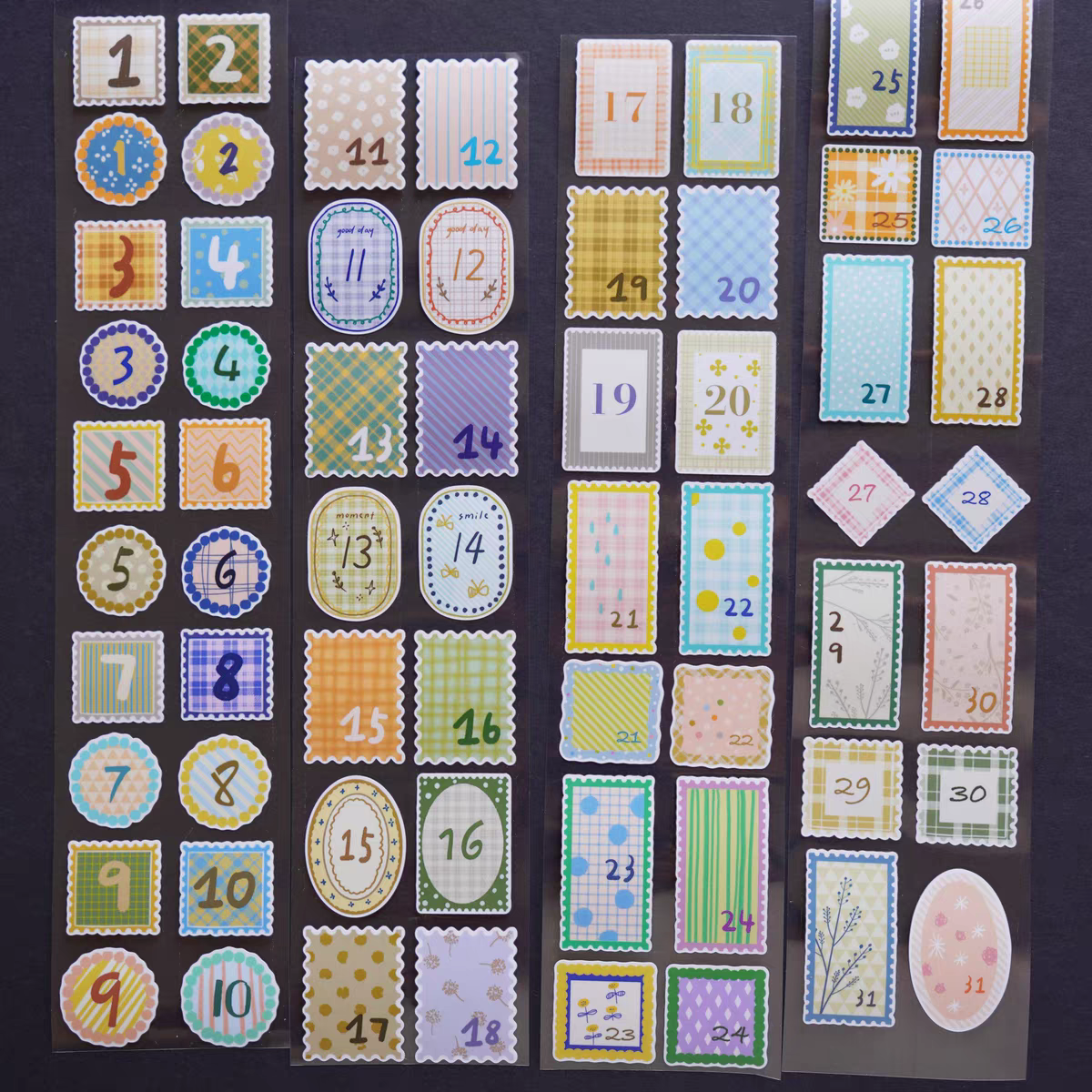 thumbnail for [Packaging] a bit of cultural and creative tape paste everything animal head, small date, date receipt, fruit cut film tape