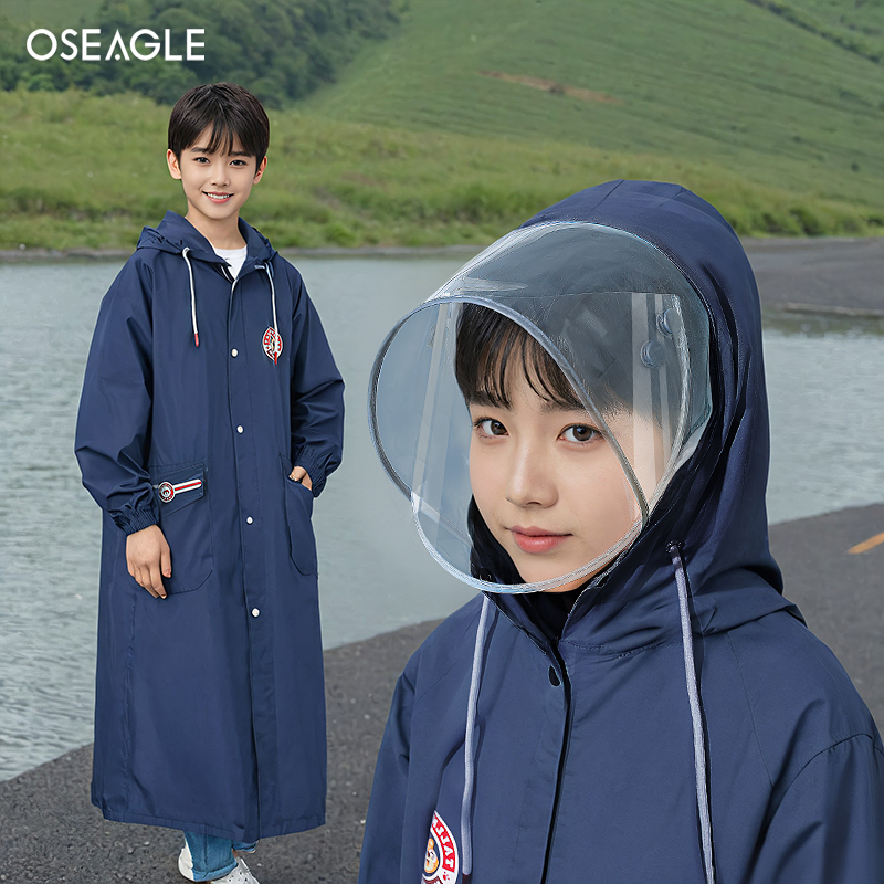 学生上学专用雨衣加厚防暴雨