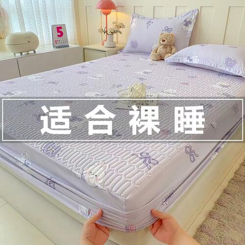 防尘防滑任意夹棉床笠