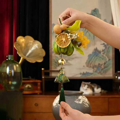 佛手葫芦挂件鲜切花室内闻香观赏花材hl