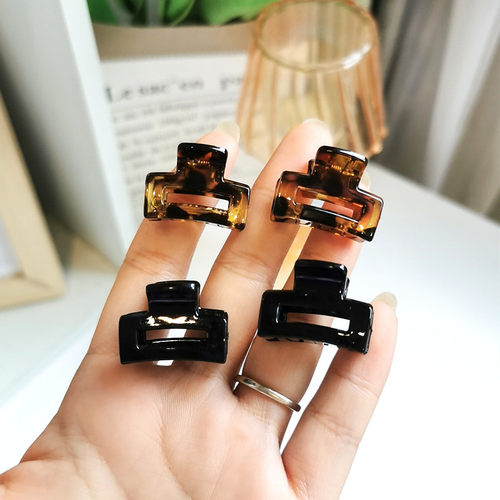 抓夹韩版长方形侧边发夹发饰品