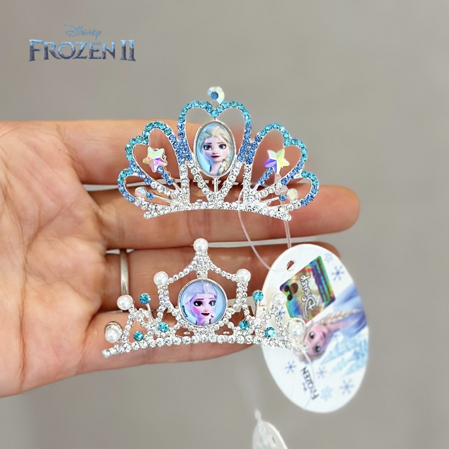 儿童公主女冰雪奇缘头饰皇冠插梳