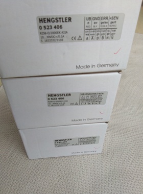 HENGSTLER编码器RI58-0/2000EK.42IA 0523406亨氏乐增量编码器
