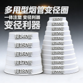 抽油烟机排烟管变径圈转换接头排风管变径器烟道管大小转换头配件