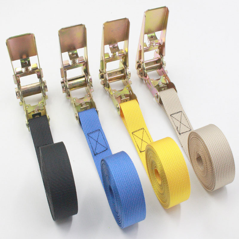 汽车用拉紧器25mm越野车自驾棘轮捆绑器行李固定捆绑带货物收紧器