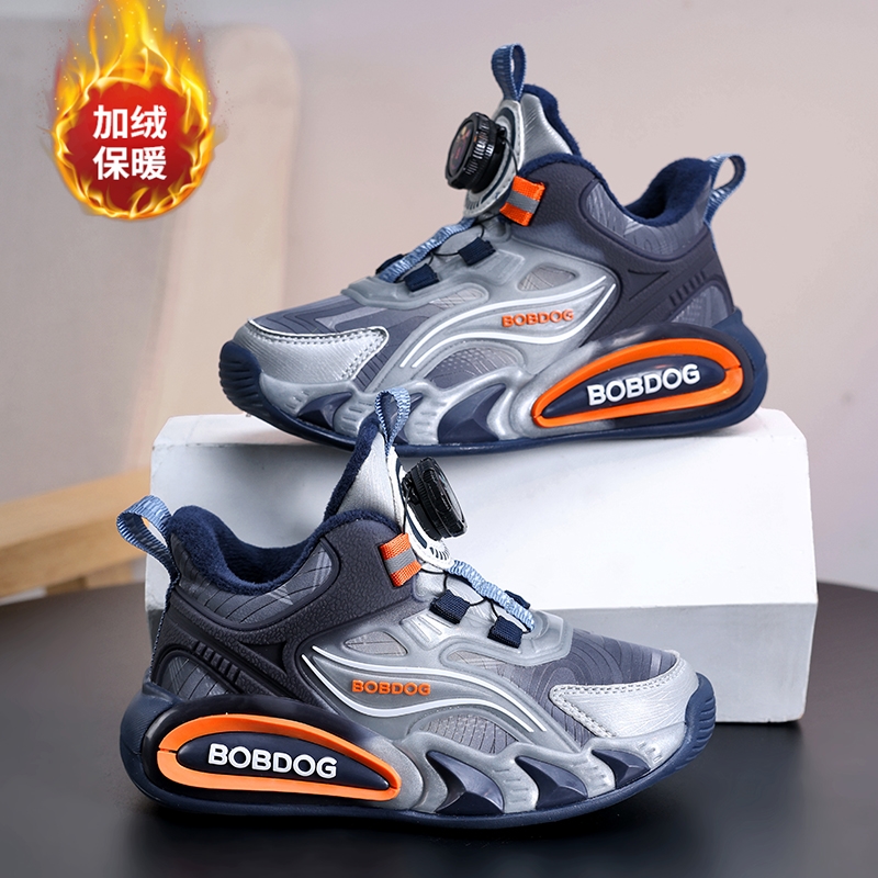 巴布豆童鞋男童鞋子二棉运动鞋