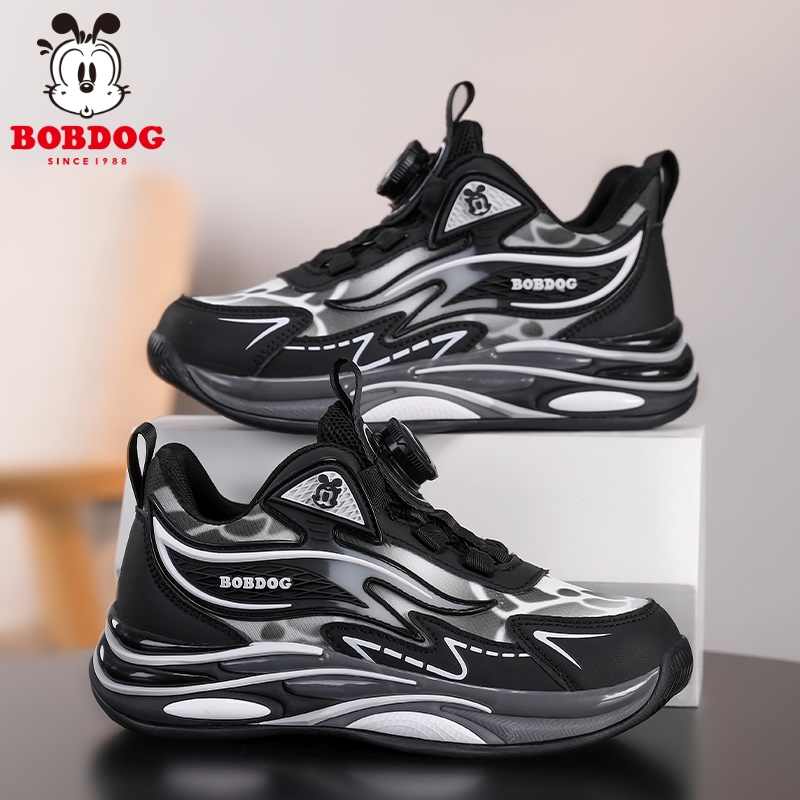 巴布豆童鞋儿童运动鞋中大童秋季新款男童鞋子秋冬款青少年跑步鞋