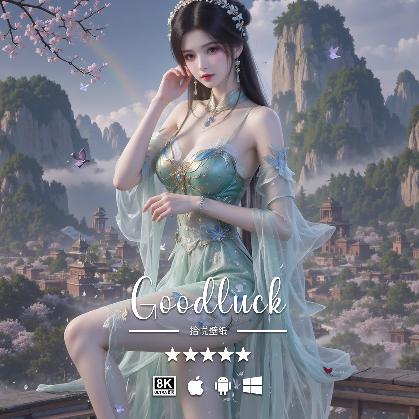 萧薰儿-06 斗破苍穹8K4K二次元动漫手机平板电脑桌面高清壁纸头像