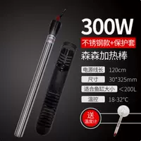 Защитный чехол из нержавеющей стали, термометр, 300W