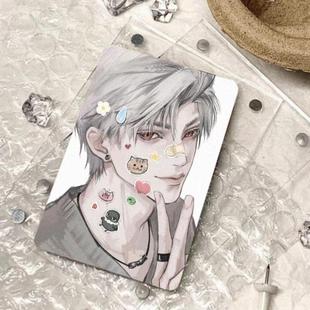 新款恋与深空同人周边秦彻3寸小卡拍立得卡片明信片卡通礼物组合