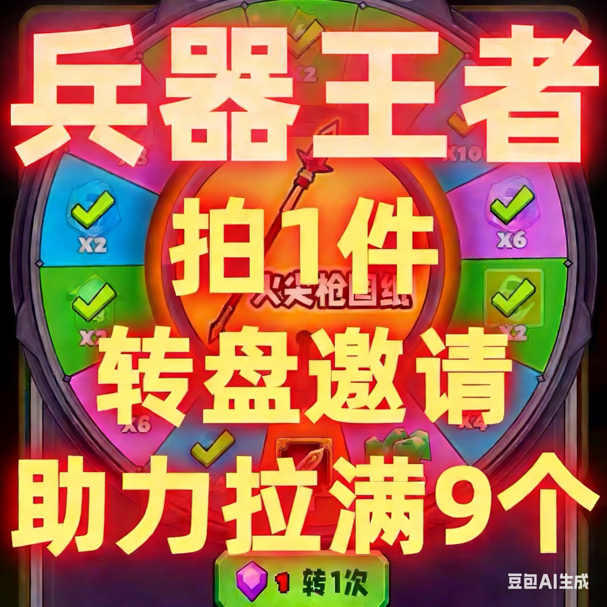 兵器王者 邀请好友拍1件助力拉满9个新玩家领能量剑图纸下单秒发!,电玩/配件/游戏/攻略,STEAM,淘宝优惠券,粉丝福利购,淘宝优惠卷