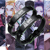 鬼灭之刃手链周边祢豆子伊之助炭治郎我妻善逸同款 手环手镯二次元