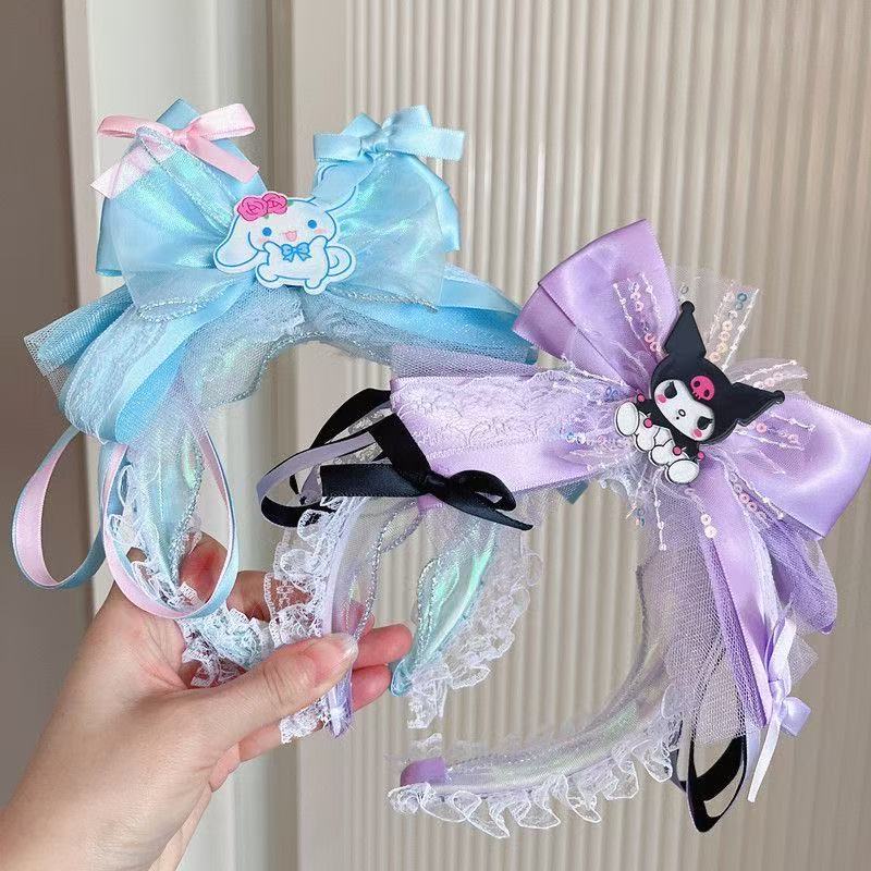 库洛米发箍女孩可爱不勒头发卡