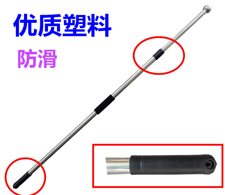 高档户外手摇旗杆不锈钢材质2米