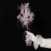 权杖手捧花婚礼新娘高级diy材料成品新婚公主重工婚纱礼盒水晶