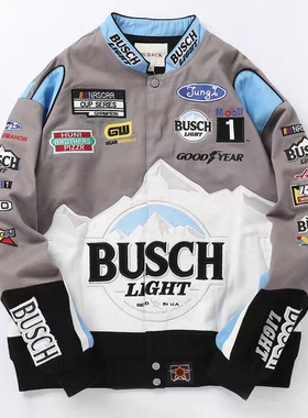 新款棉服男女韩版机车毛毛棒球服秋冬bf风小个子宽松潮牌外套