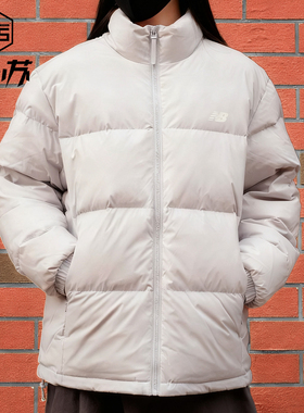 New Balance25新品立领羽绒服鸭绒保暖舒适百搭男款AMJ54328-PEG