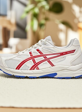 ASICS亚瑟士缓震跑步鞋GEL胶透气舒适缓冲运动鞋防滑1014A371-101