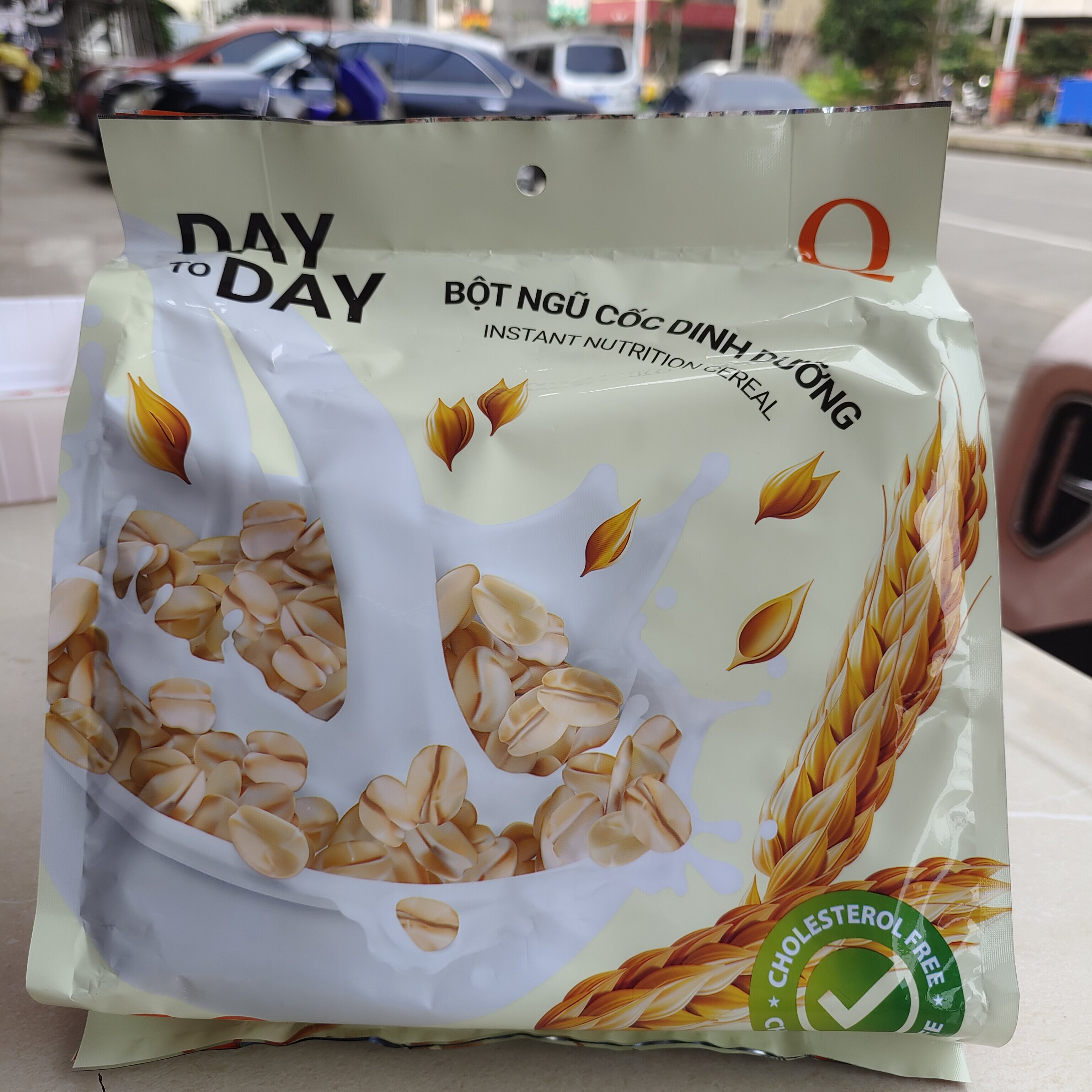 网红越南营养早餐冲饮浓香Q牌玉米牛奶麦片600克20小袋麦片包邮