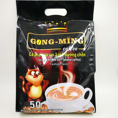 包邮越南gong900克50条速溶咖啡