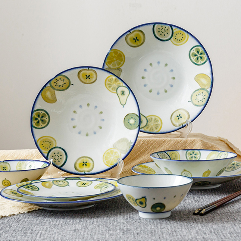 千代源彩果实陶瓷餐具