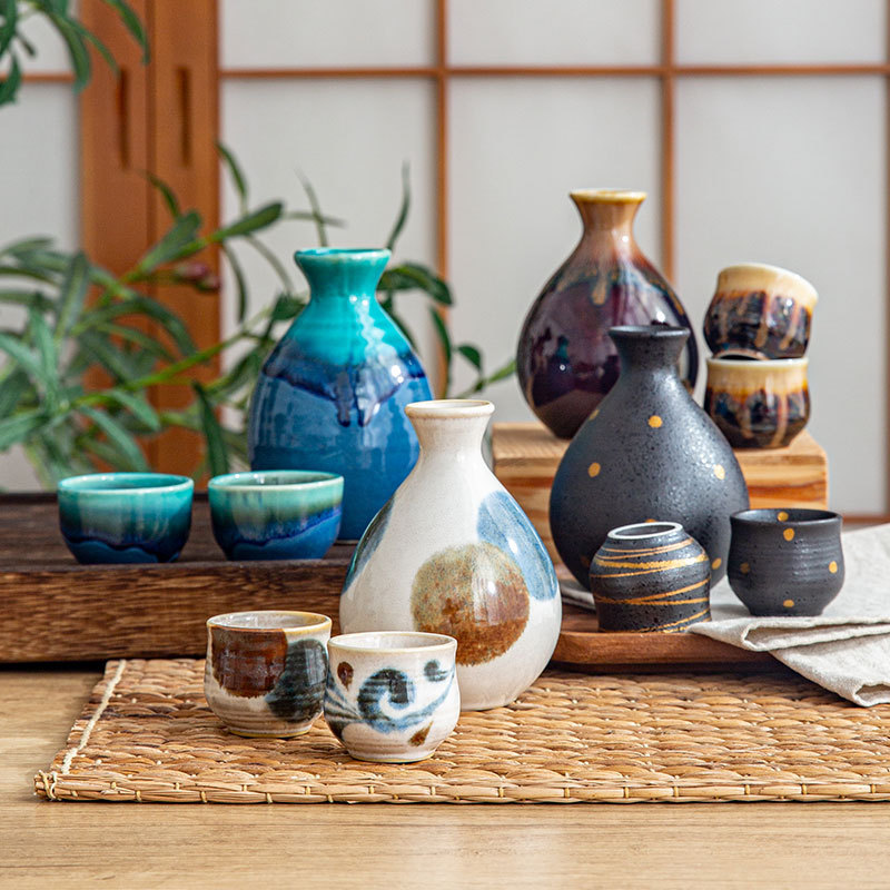 日本进口酒壶酒杯套装