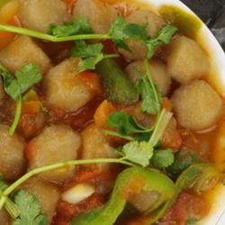 网红吕梁临县方山特产土豆和合黑楞和愣子黑愣子炒恶水晶丸子包邮