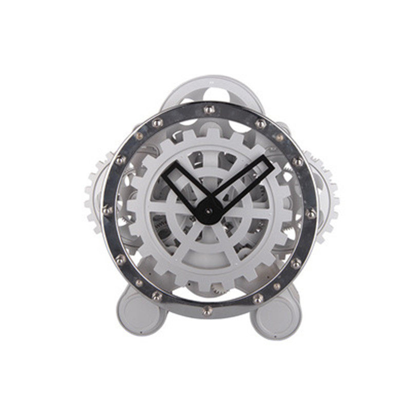 GENUINE MIAOKE BRAND CREATIVE CLOCK TABLE GEAR CLOCK QUARTZ CLOCK COLOR GEAR CLOCK MECHANICAL CLOCK SILENT CLOCK