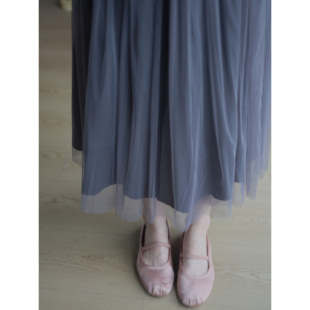 0929 重工垂感双层纱裙百搭半身裙慵懒温柔品质长裙 优雅日常