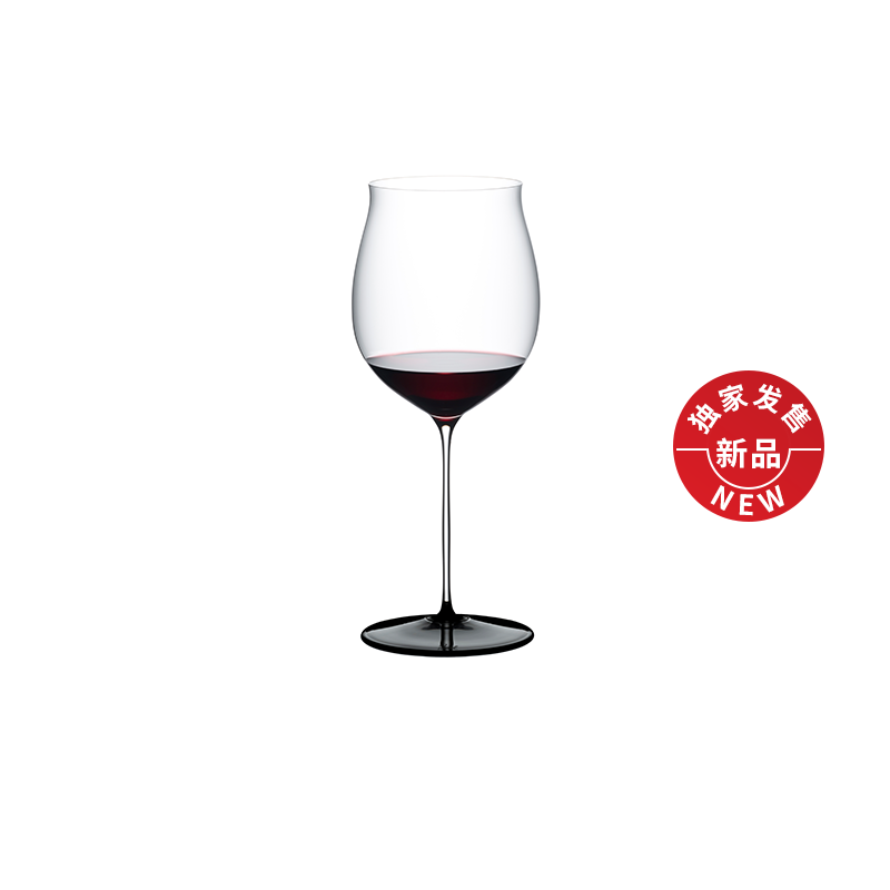【新品首发】奥地利RIEDEL璀璨黑领结勃艮第红酒杯葡萄酒杯礼物