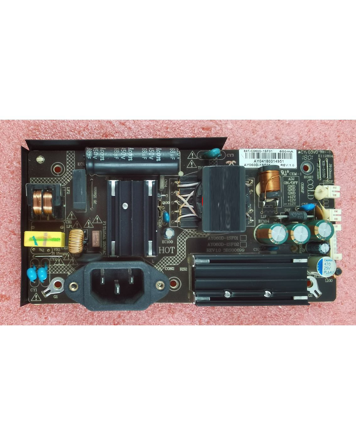 梦想家G33C K3BYG 电源板 AY060D-1SF01/02 驱动板 JRY-L9UHD-BV1