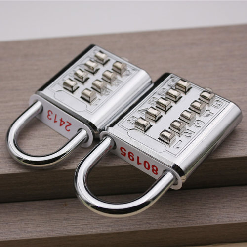 实用十位按键密码锁学生锁