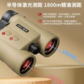 熊猫望远镜测距仪高倍高清专业级日夜两用微光夜视ED激光手机拍照