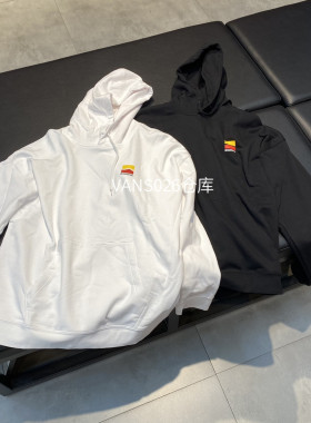 VANS范斯 男子运动休闲连帽套头卫衣 VN0A5F5IWHT VN0A5F5IBLK