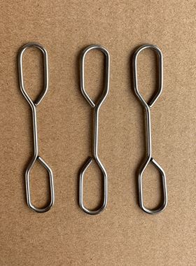 配件防风扣子不锈钢防风衣架防风扣防风衣架上扣子备用扣防风钩