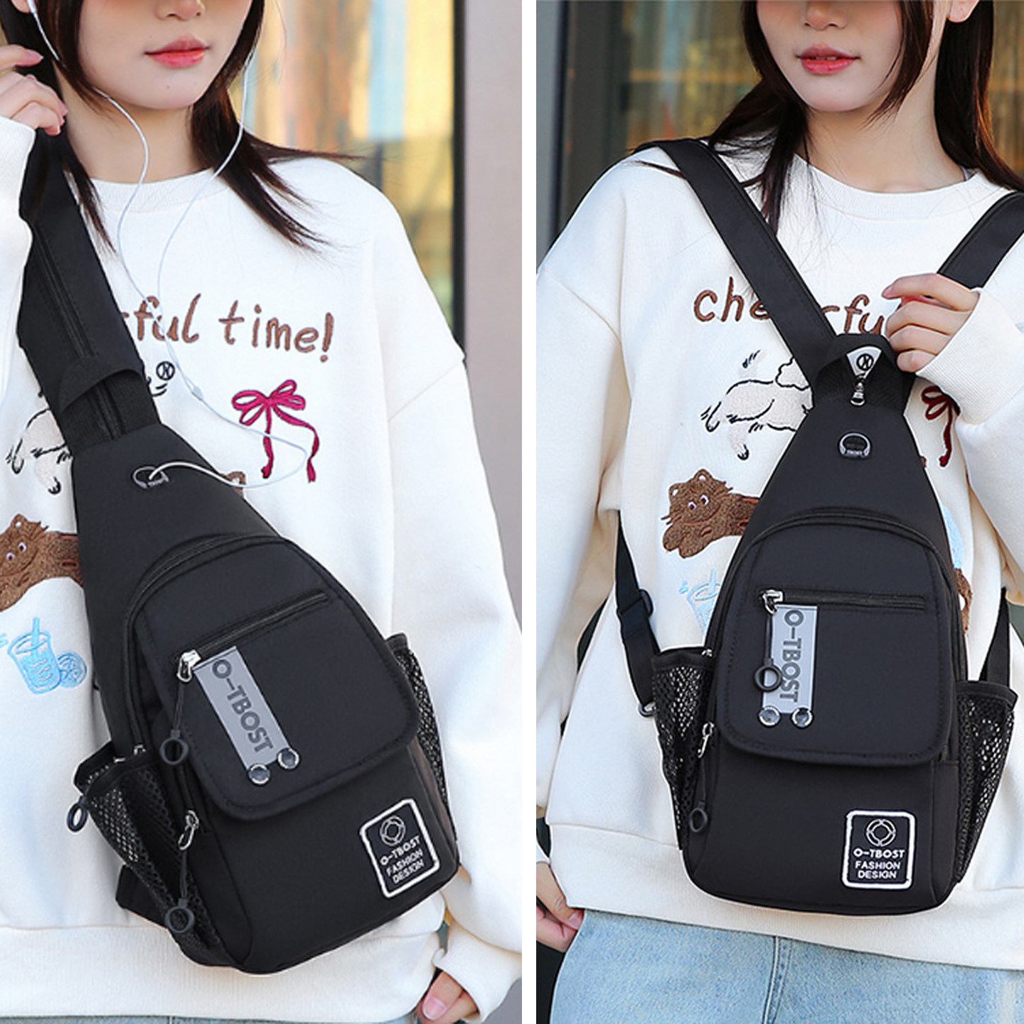 单肩双肩两用男女小背包户外轻便小号双肩包通勤迷你小包斜挎胸包