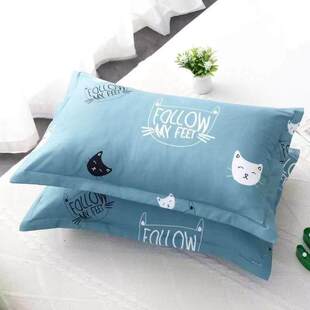 40x45x50x55x60x65x70x75x80x90加大枕套一对装48×74背靠枕新款