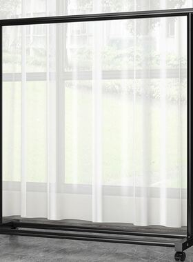 服装店展示架落地式挂衣架带轮水管晾衣架可移动服装架钢管龙门架