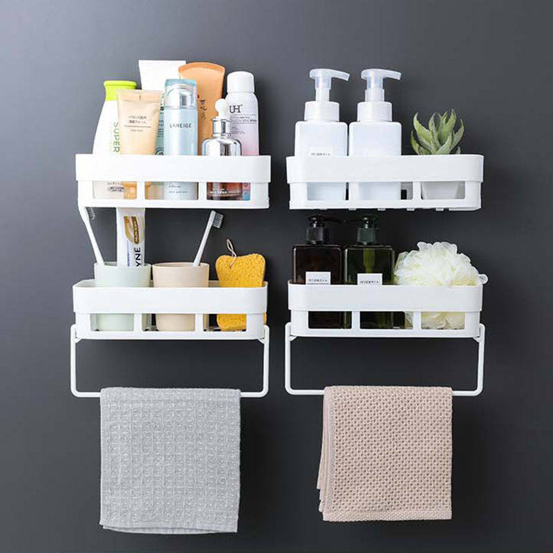 卫生间厨房浴室置物架壁挂沥水架肥皂盒毛巾架吸盘免打孔收纳架子,家庭/个人清洁工具,浴室角架/置物架,淘宝优惠券,粉丝福利购,淘宝优惠卷