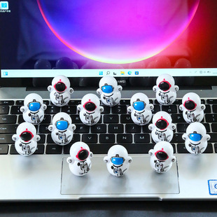 宇航员不倒翁太空人小礼品桌面小摆件儿童可爱卡通创意解压玩儿具