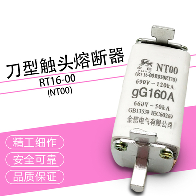 RT16 NT00 32A40A50A 63A 100A125A 160A 陶瓷保险丝熔断器