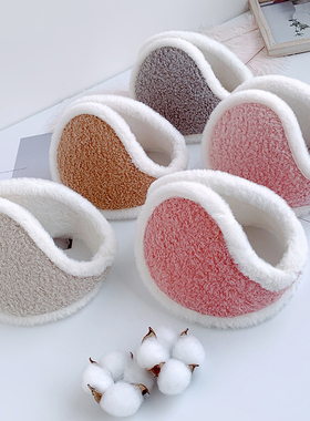 护耳套耳朵套耳包冬天可爱毛绒耳罩冬季后戴式保暖耳捂男女士加厚