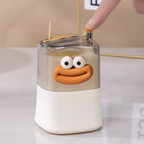 创意牙签筒家用高颜值自动弹